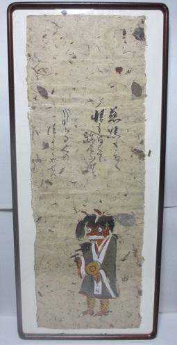 大津絵「鬼の念仏」または 『鬼の寒念佛』: 骨董夢物語